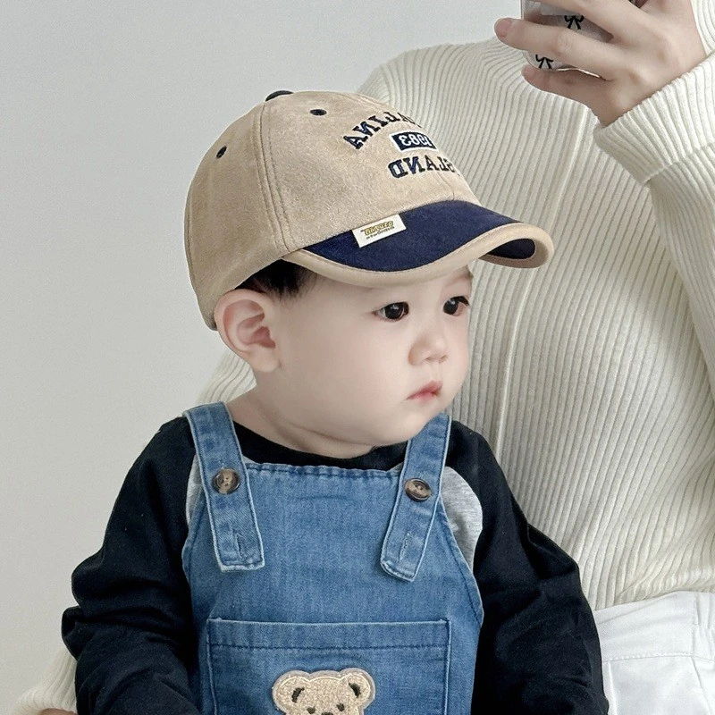 宝宝帽子春秋时尚百搭婴儿棒球帽秋冬款男女小童鸭舌帽儿童韩版潮