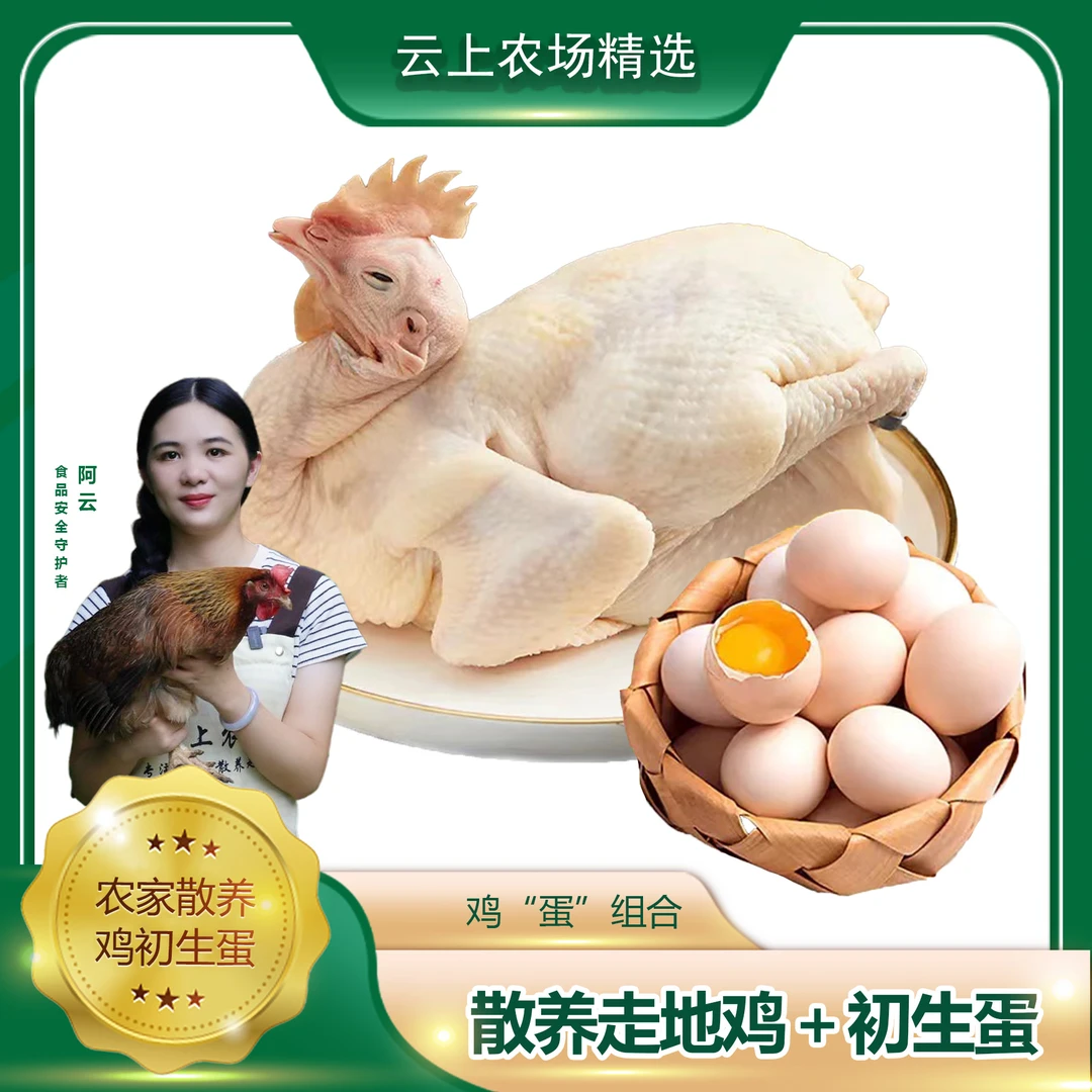 靓鸡+初生土鸡蛋搭配，立减10元