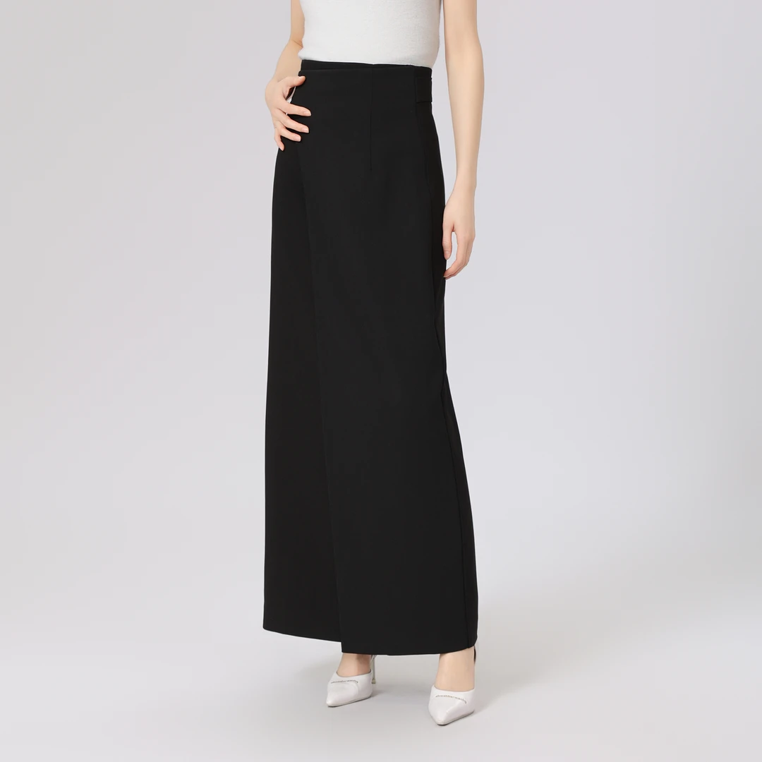 GIRDEAR/哥弟新款高腰厚款直筒裙四季时尚百搭中长款半身裙120004