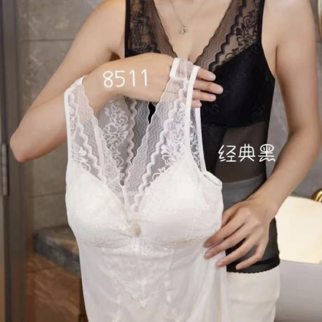 8511夏季新款时尚洋气小蛮腰修身性感网纱美背背心