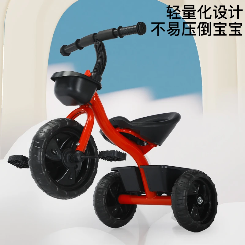 快拆稳固加宽脚踏车儿童1-3-5--6岁婴儿骑行车多功能脚蹬溜娃神器