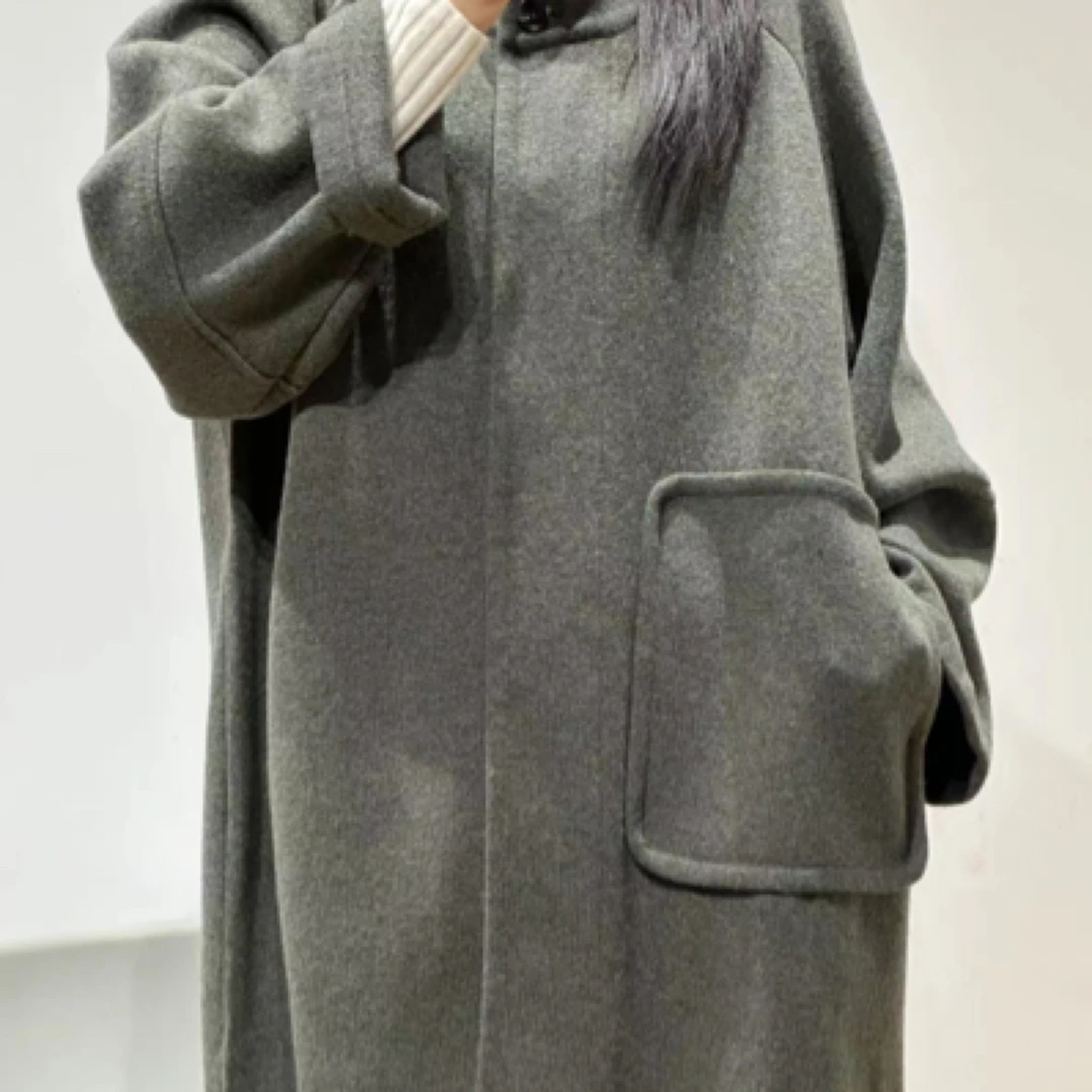 绿色大衣外套休闲开衫大衣西装