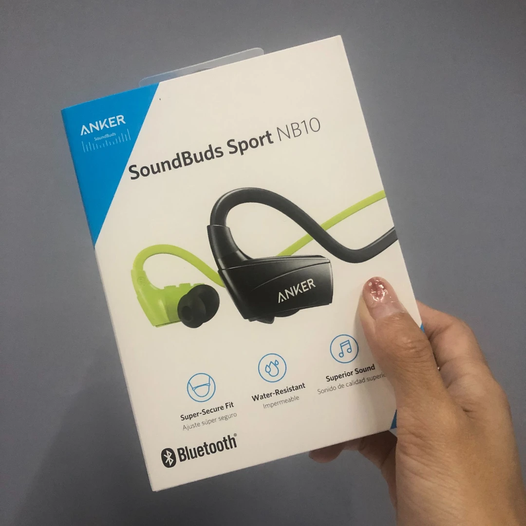准新品 ANKER/安克  SoundBuds Sport NB10 耳挂式式蓝牙运动耳机