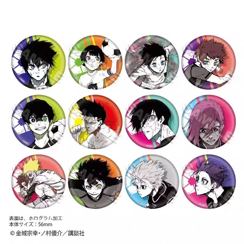 【日谷】蓝色监狱 玻璃闪vol2/A3原画/忍者吧唧清仓盲盒 默认代拆