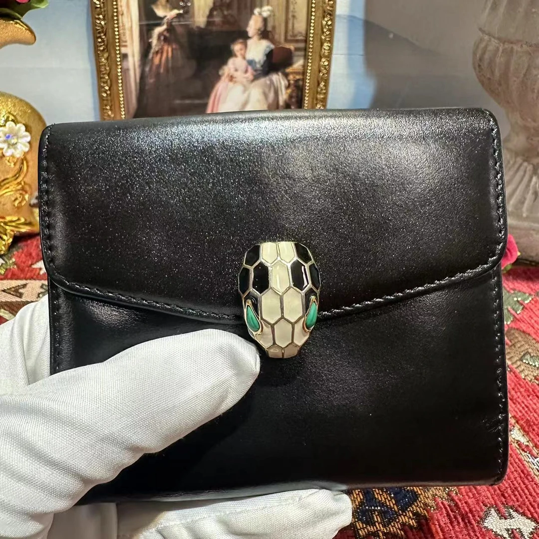 95新 BVLGARI/宝格丽 珍甄奢品 卡包 前置护理 09339