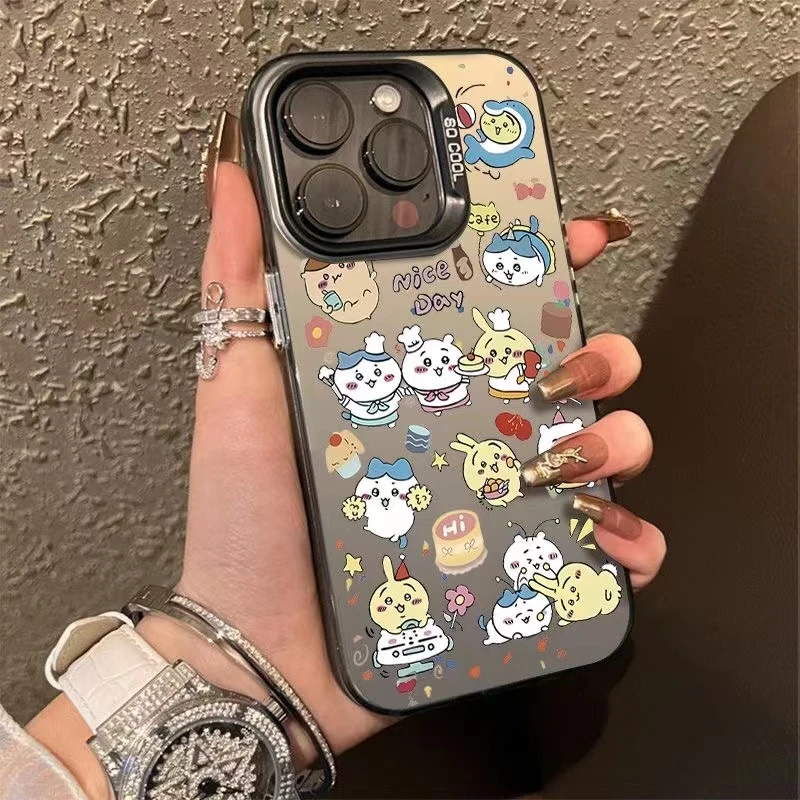吉伊咔哇苹果15手机壳iPhone14promax彩银卡通13潮牌12个性创意11