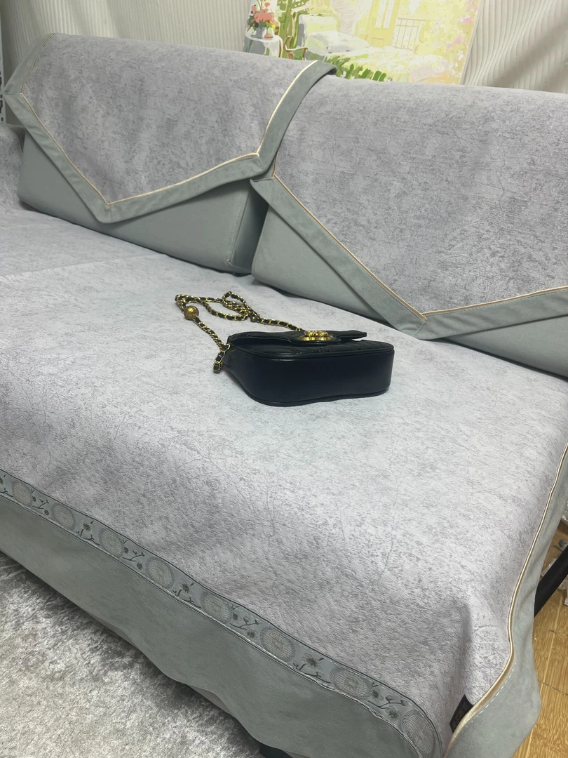 【富春山居】沙发垫四季通用简约时尚现代雪尼尔亲肤防滑万能套罩