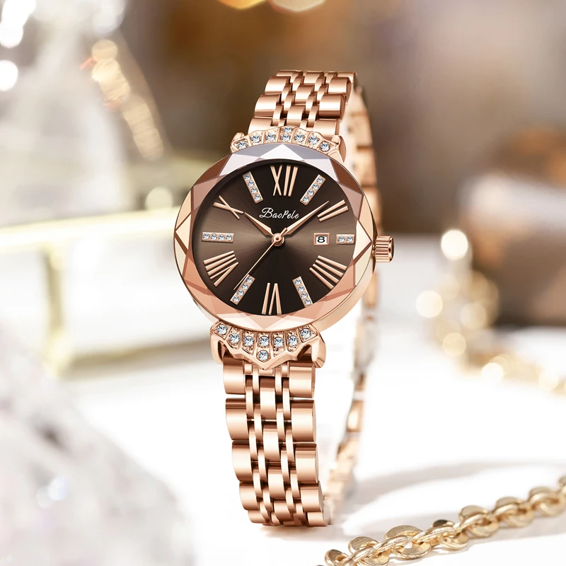 全新未使用 气质轻奢女款时尚百搭女士防水潮流腕表