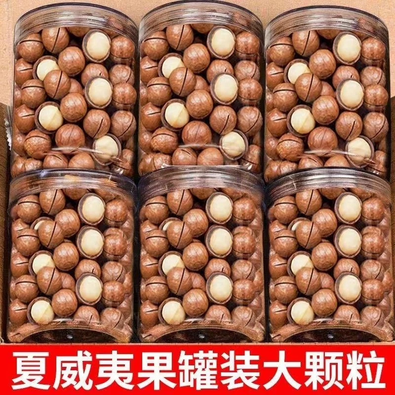 【大降价】夏威夷果大颗粒原味批发含罐重奶油味坚果孕妇酥脆9g核桃