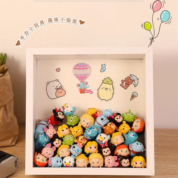 初鉴diy立体摆件保存标本画框生日纪念鲜花礼物干花相框创意手工