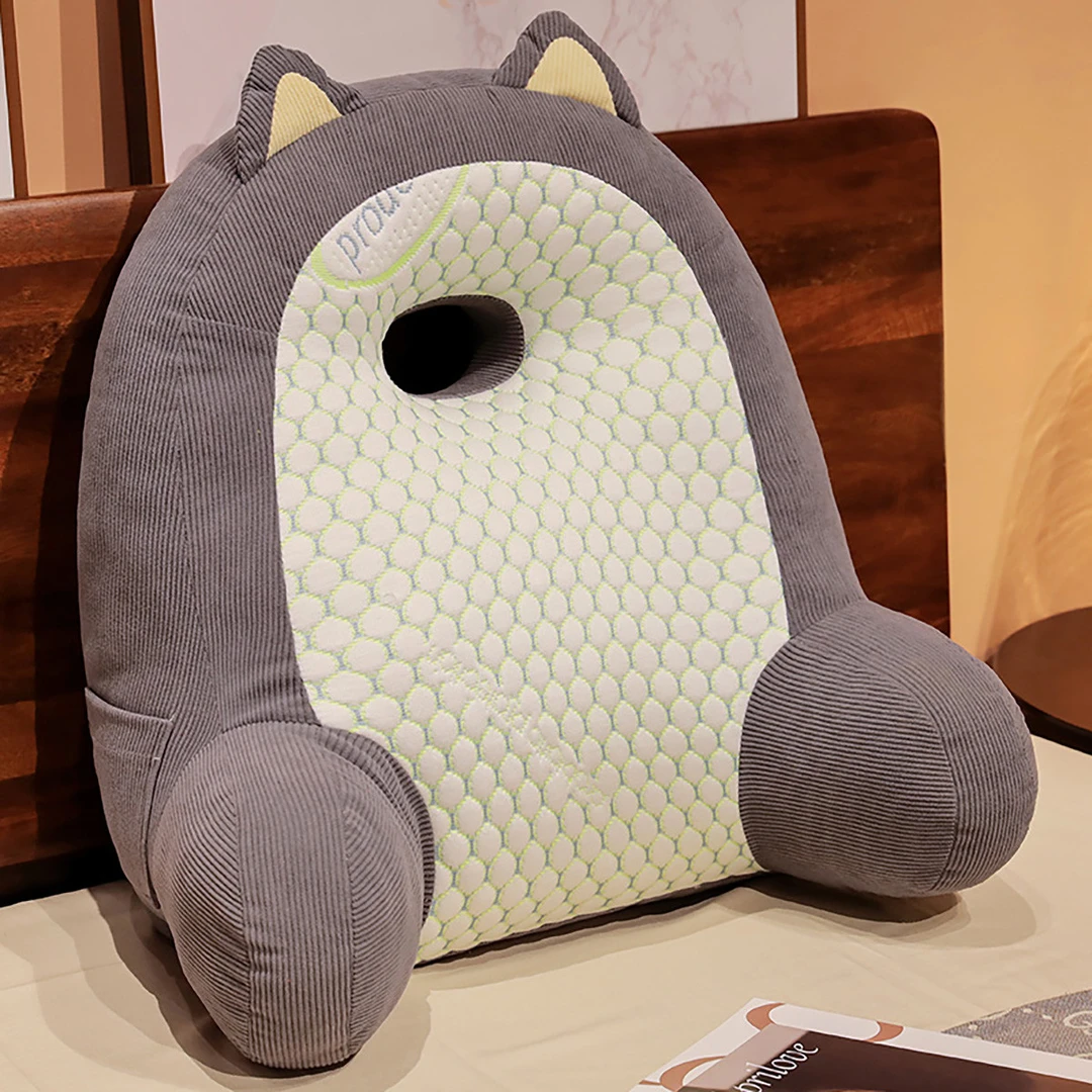 床头软包大靠背靠垫靠枕床上玩手机宿舍看书护腰抱枕榻榻米