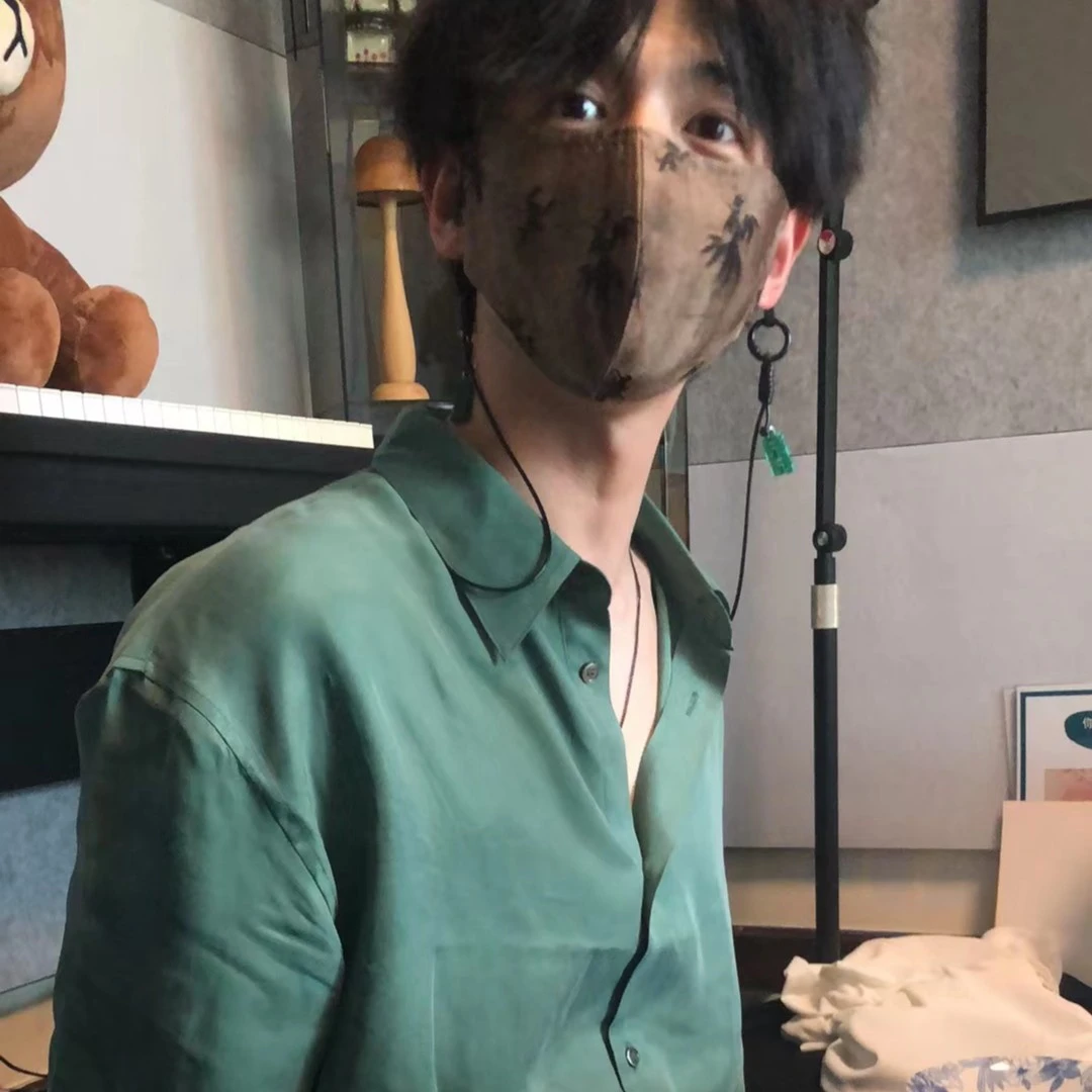 【铜氨丝中性款衬衫】文艺新国风男女情侣百搭衬衫休闲衬衣经典长袖