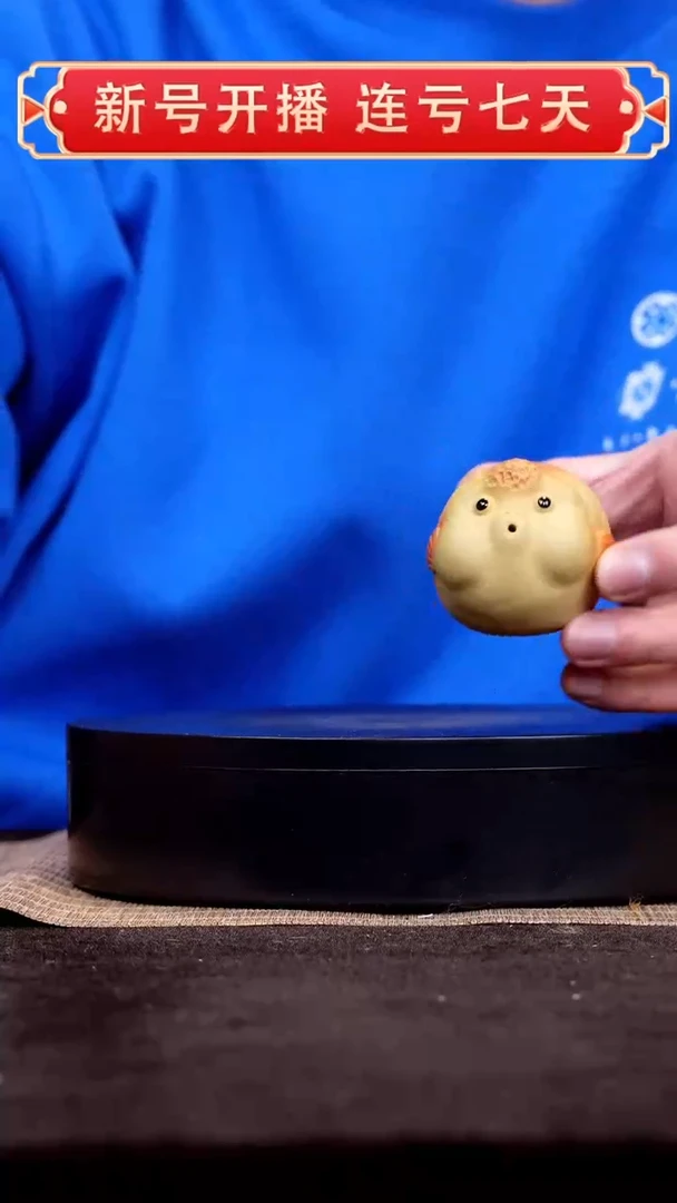 【闪购商品】紫砂茶壶8 段泥 吐泡泡河豚茶宠