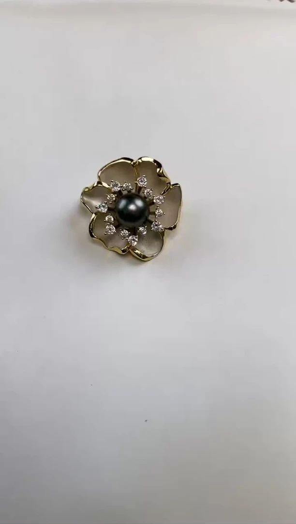 【闪购商品】海水珍珠胸针合金【璀月专属】