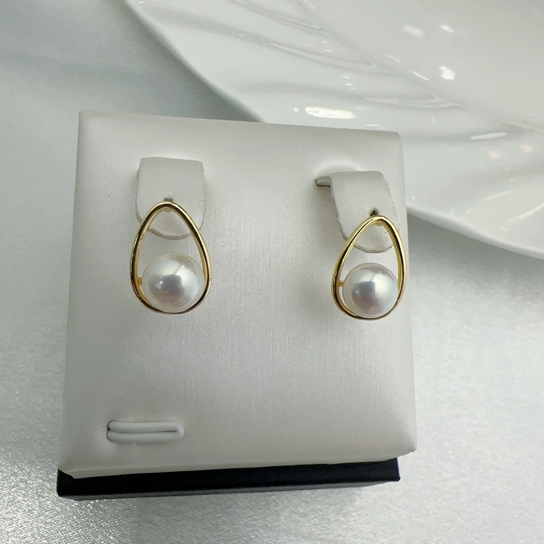 耳钉Marwayit halka时尚百搭精致