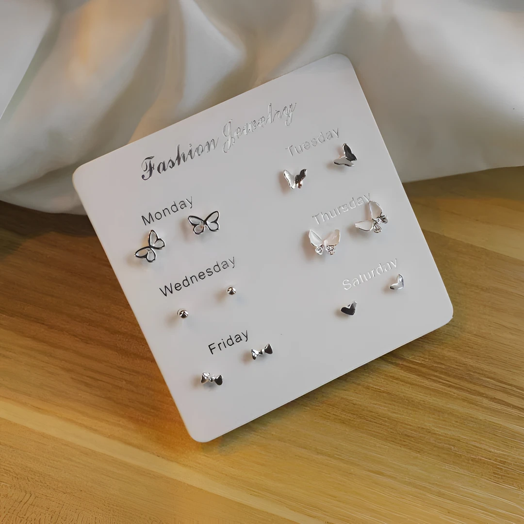 合金耳饰  s925银针耳钉女甜美风小众耳饰学生韩版耳骨钉精致简约