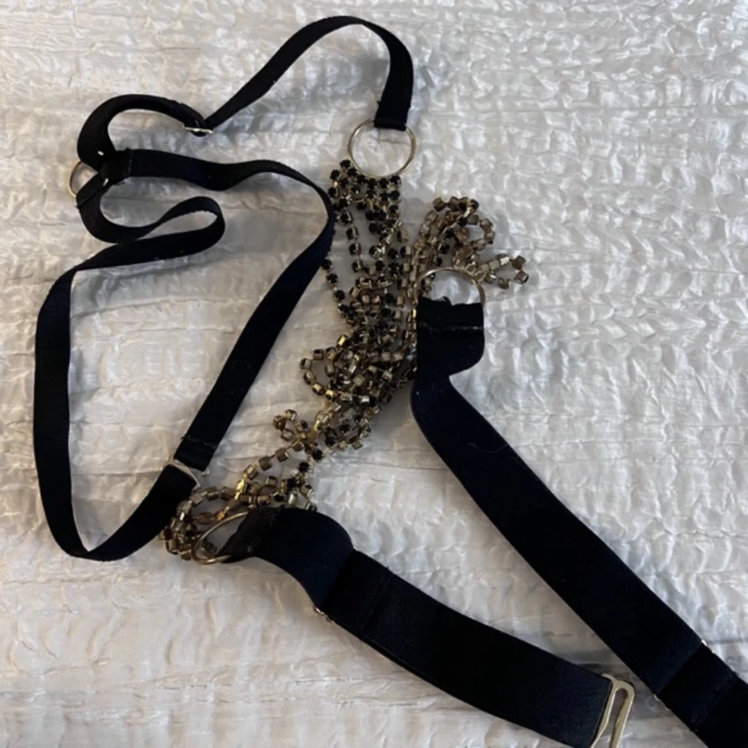 月野枣【希腊女神链】挂脖高级高定腰链里链子