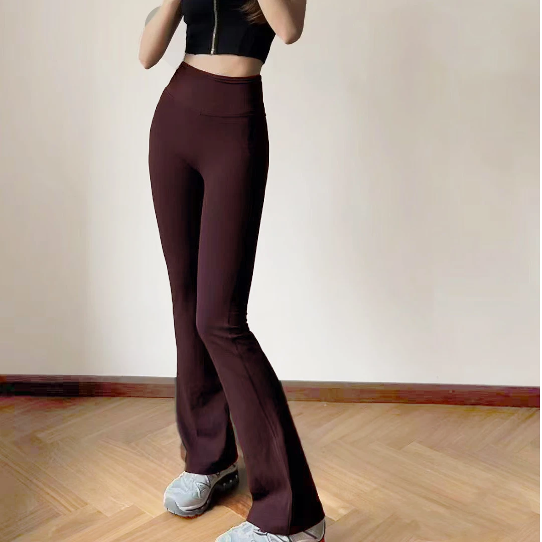 【琳琳专属】新款喇叭裤外穿修身显大长腿小蛮腰 瑜伽 健身日常穿搭