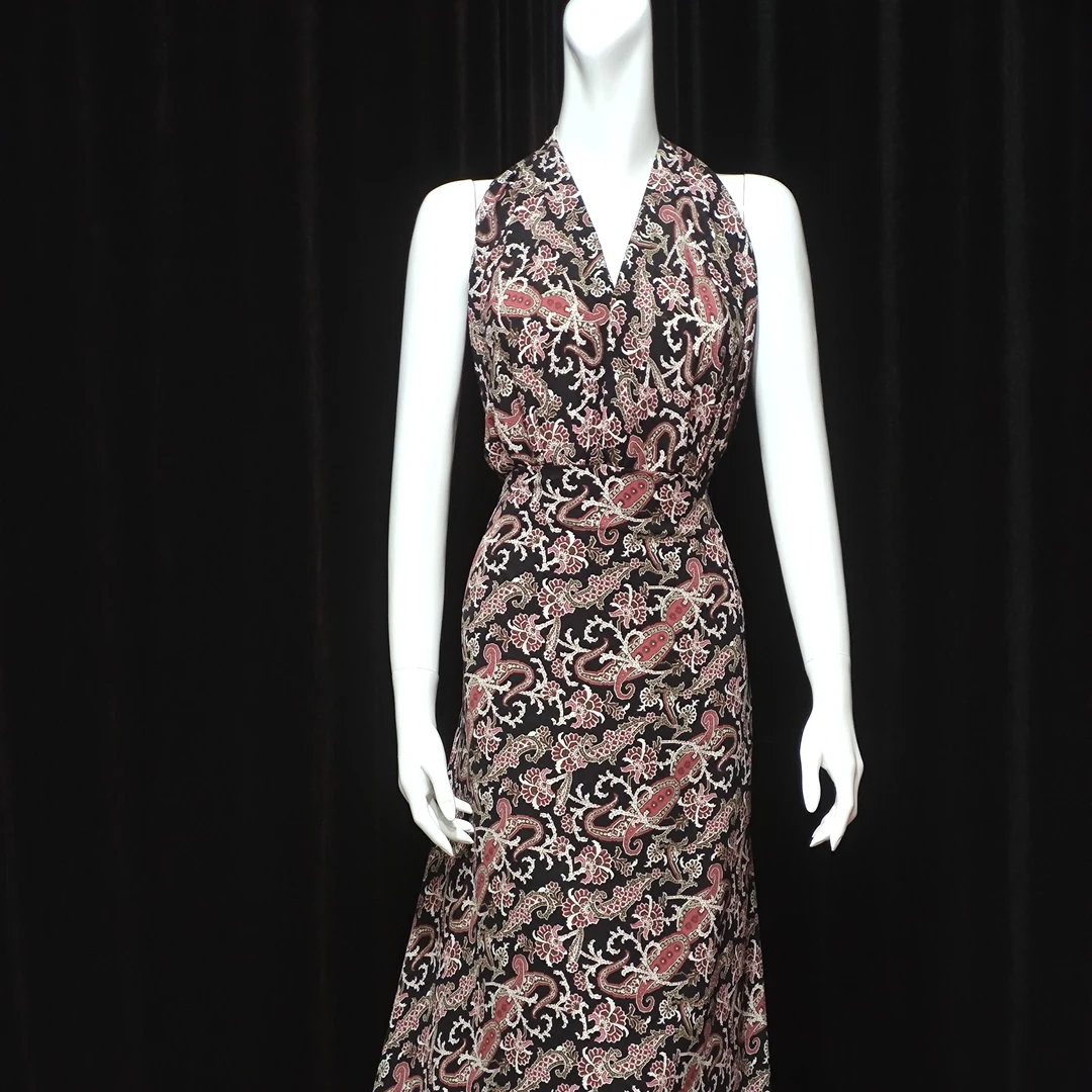 Girip雪纺新疆家纺面料乌鲁木齐发货连衣裙面料新款品牌家纺布料