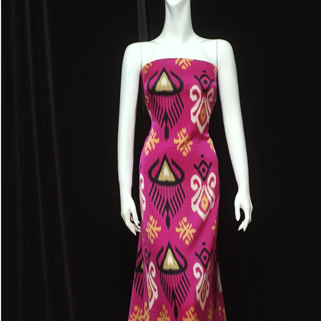 Yipak tawar atlas仿真丝2.5miter面料布料新疆包邮乌鲁木齐发货