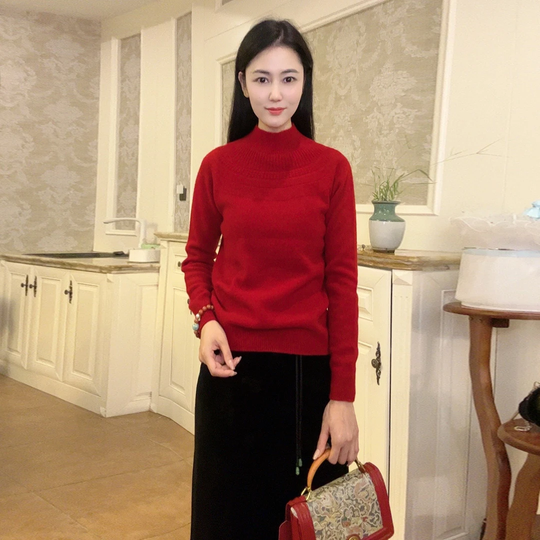 中国风绵羊毛毛衣WG920280