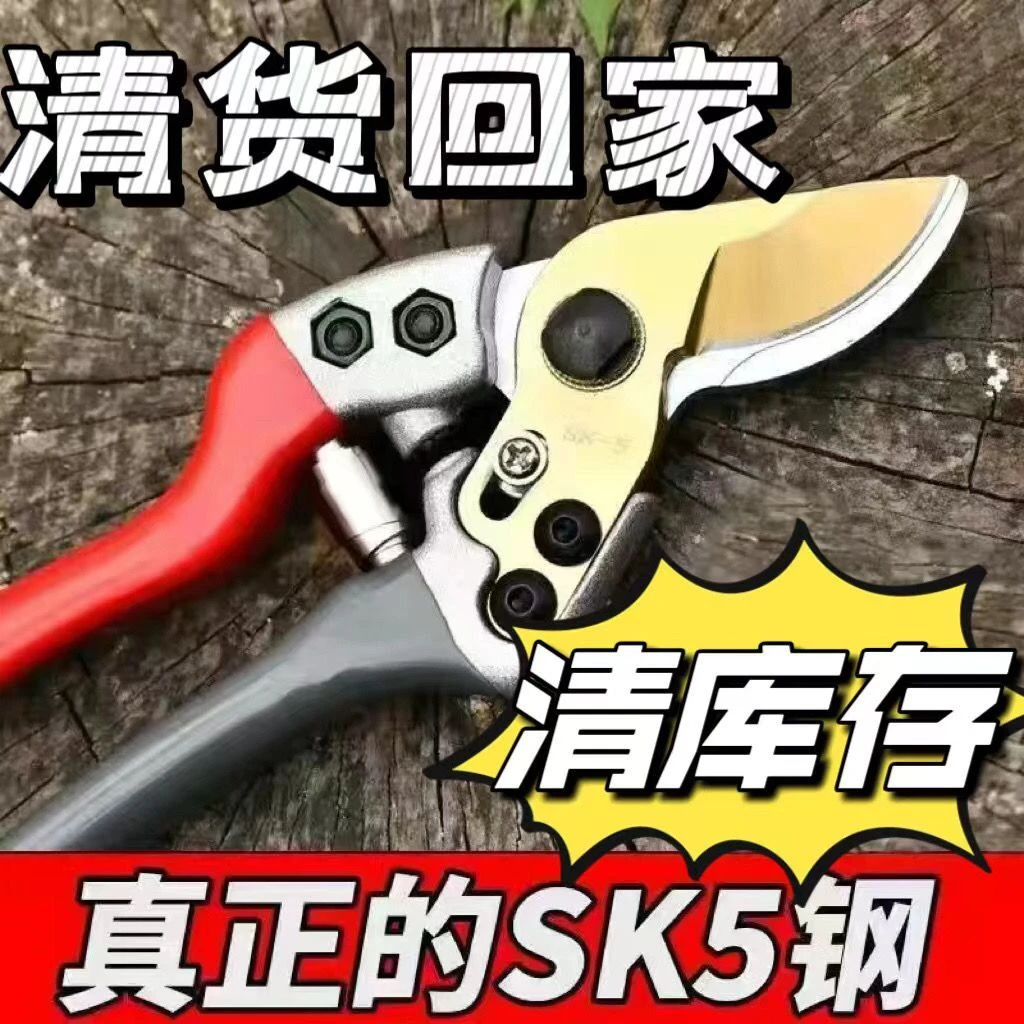 中系树枝剪强力SK5-剪树剪子大号果树剪家用剪修花枝条果树剪