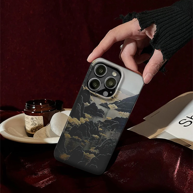 oppo苹果15pro小众手机壳ins风iPhone14promax个性15菲林14创潮牌