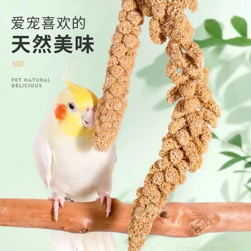 天然谷穗鹦鹉断奶神器鹦鹉零食