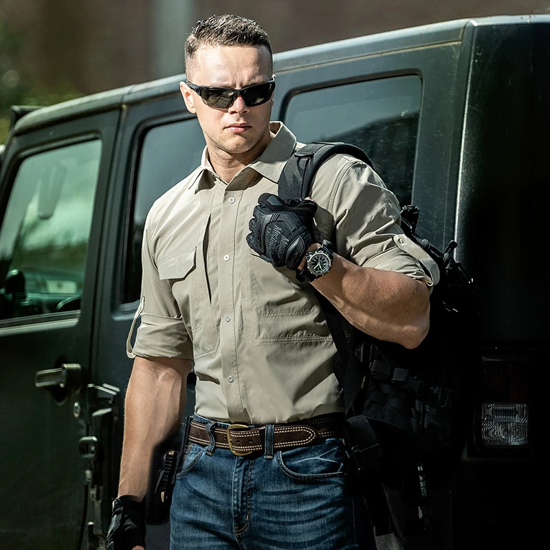 【龙牙】六代战锐战术长袖衬衫男经典百搭商务休闲衬衫透气复古时尚