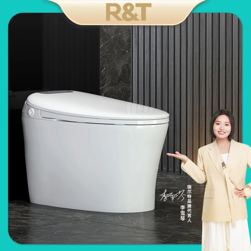 R&T/瑞尔特E31智能马桶双重虹吸脚感冲刷臀洗妇洗功能烘干感应