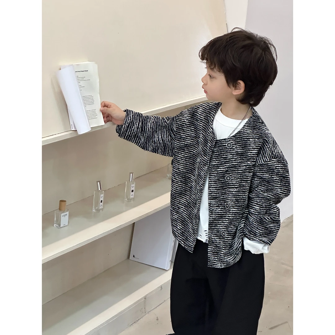 【现货-浅秋】-2025秋款首轮【巴黎街头】欧式格调春秋儿童外套小香