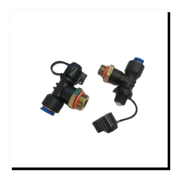 环卫车气管路接头天龙接头储气筒气动分泵快插接头牵引车取气阀