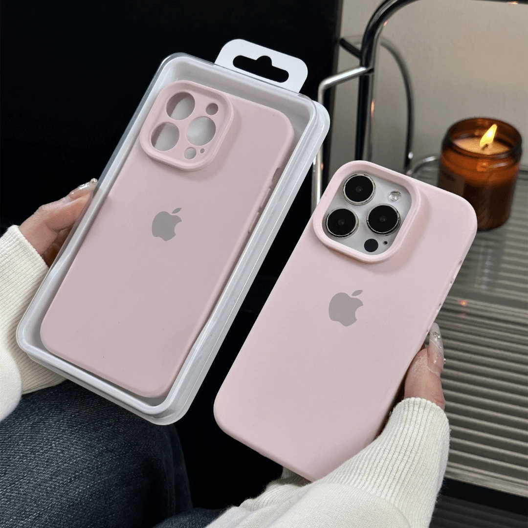 砂粉液态硅胶适用iPhone15苹果14pro手机壳13高级15防摔12/11软壳