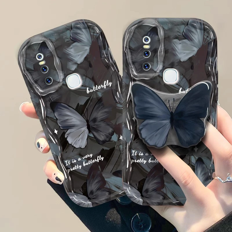 适用于vivo S1手机壳简约男女款立体支架ins韩风vivo s1防摔全包