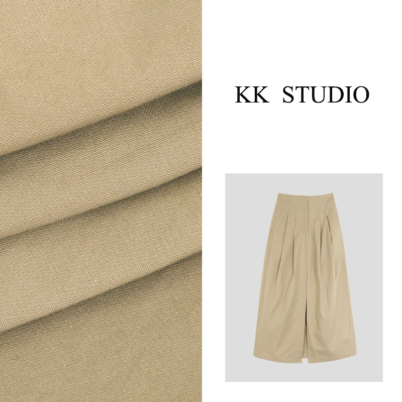 淇老板KK Studio"极简“ 2024新款时尚百搭极简直筒休闲半身裙8256