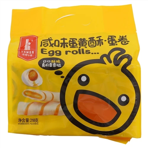 友谊超市 ·咔啰卡曼·蛋黄酥蛋卷咸味 219g