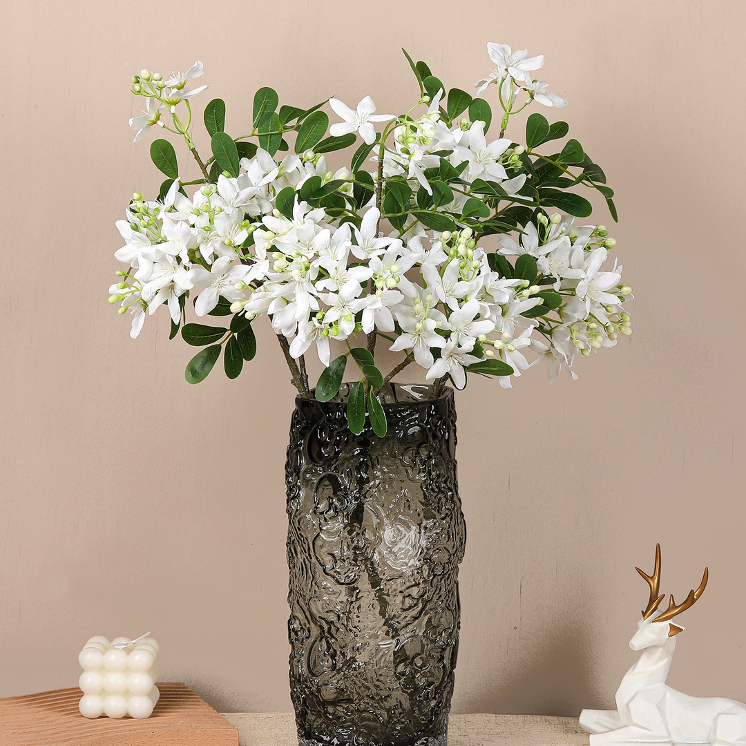 仿真花假花绢花天竺花家居装饰花艺家居摆放