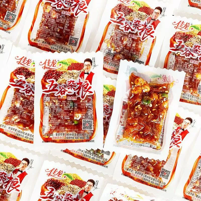 佳龙五谷杂粮辣条小零食独立小包装8090童年怀旧网红【新店福利】