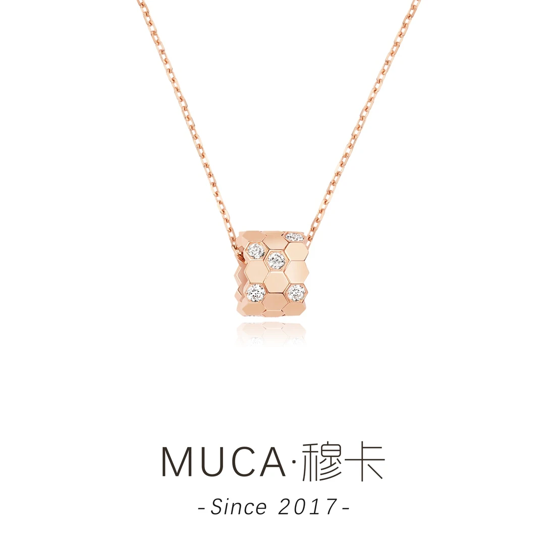 铜合金合成锆石项链 时尚百搭双面简约经典满钻坠链单钻J425