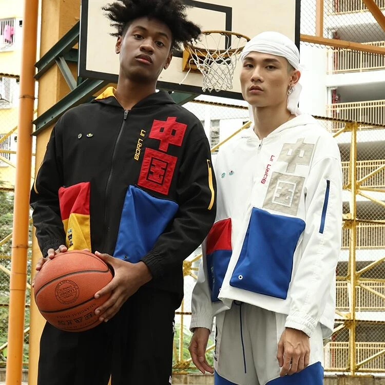MEIHUA/梅花 x AlphaStyle 联名款开衫拉链休闲夹克外套
