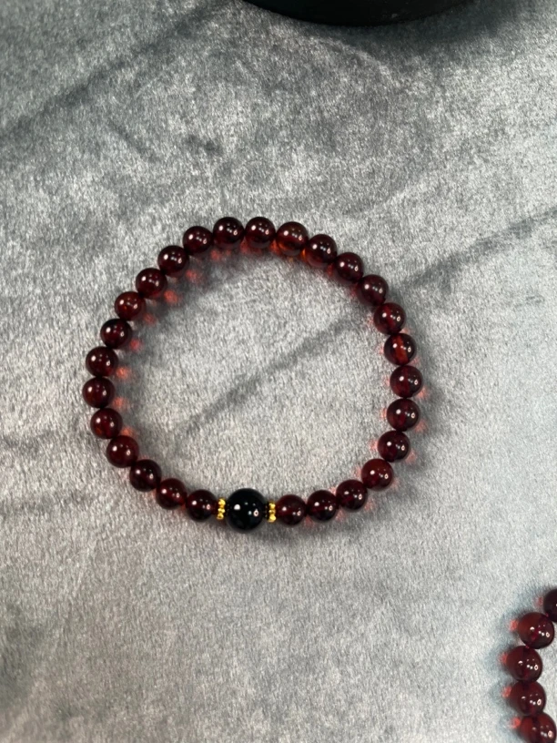 天然琥珀蜜蜡血珀手链