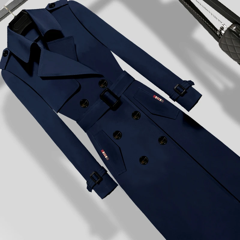 风衣2025新款中长款流行女装外套春秋过膝高级质感漂亮流行大衣女