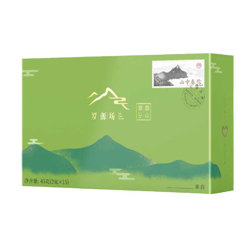 罗源场岳西翠兰绿茶山中春信（金翠兰）安徽岳西绿茶小袋装