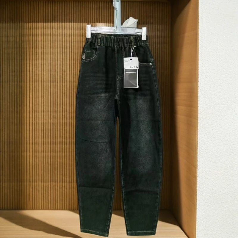 【2630-牛仔蓝】青少年秋款牛仔裤