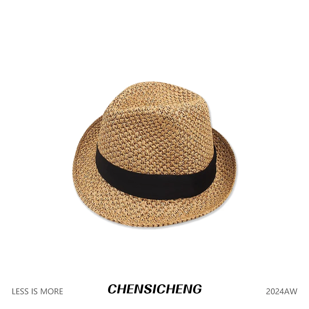 2024秋冬新款圆领条纹撞色套头毛衣慵懒针织衫上衣女LK2500221