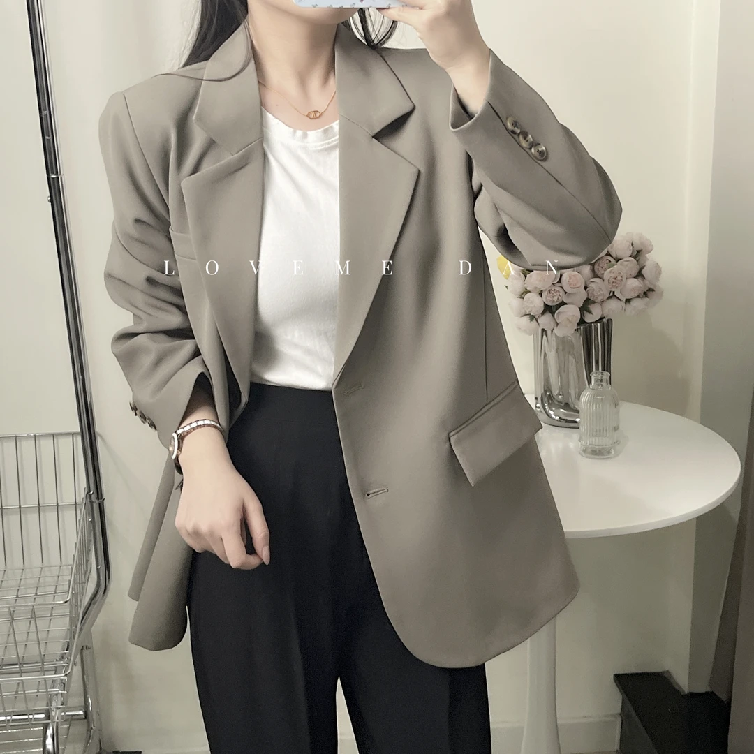 【7049】LOVEME DAN-爱尚我女装-中长西服外套