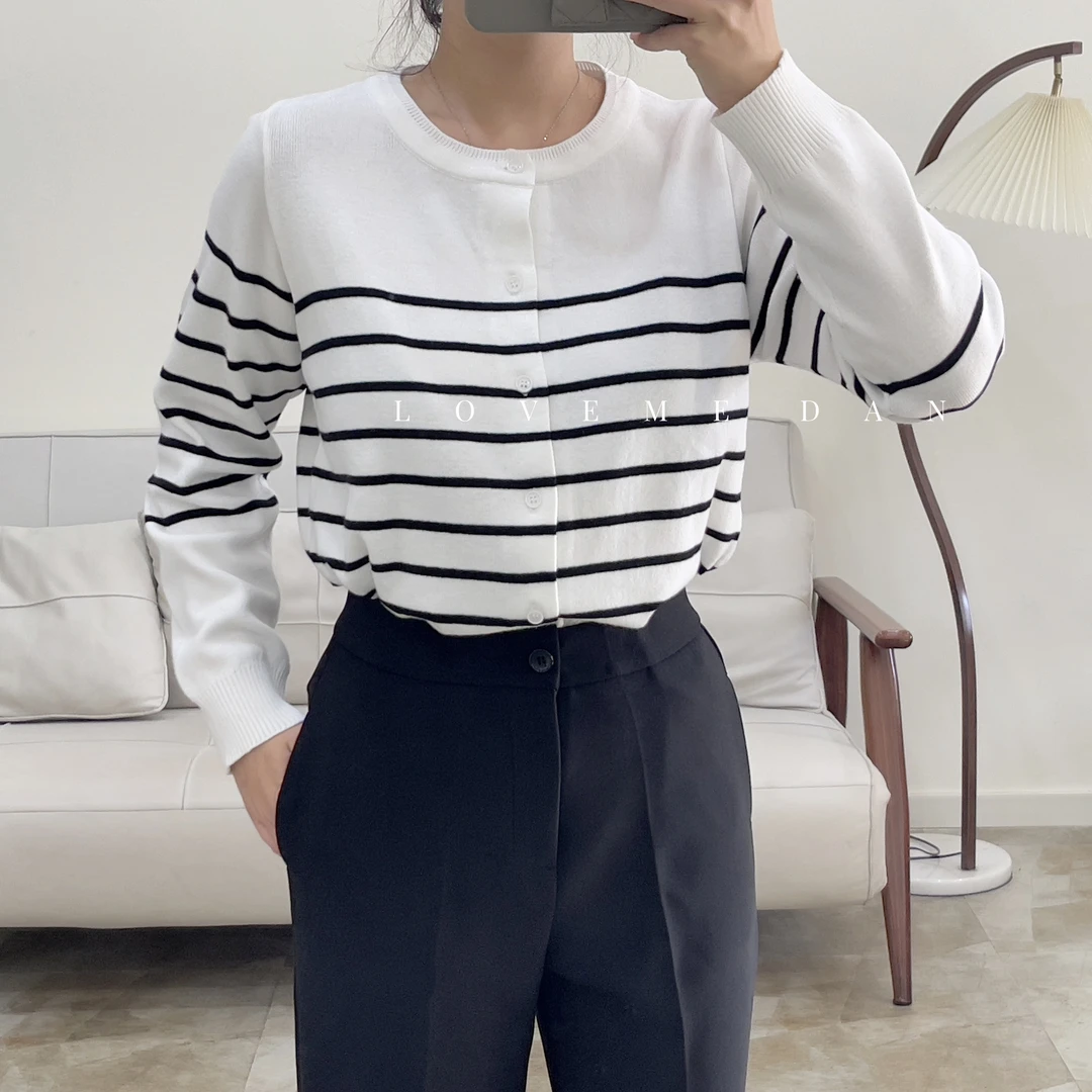 【038】LOVEME DAN-爱尚我女装-休闲圆领针织开衫