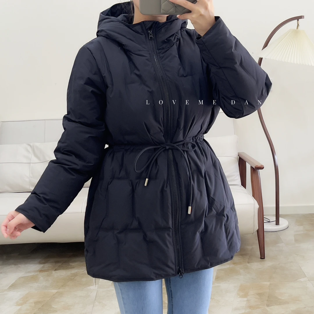 【14008】LOVEME DAN-爱尚我女装-休闲时尚中长款收腰羽绒服