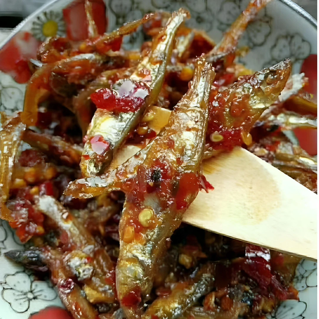 香辣小鱼仔辣椒酱下饭菜下酒菜即食熟食瓶装江西特产美食鱼干多