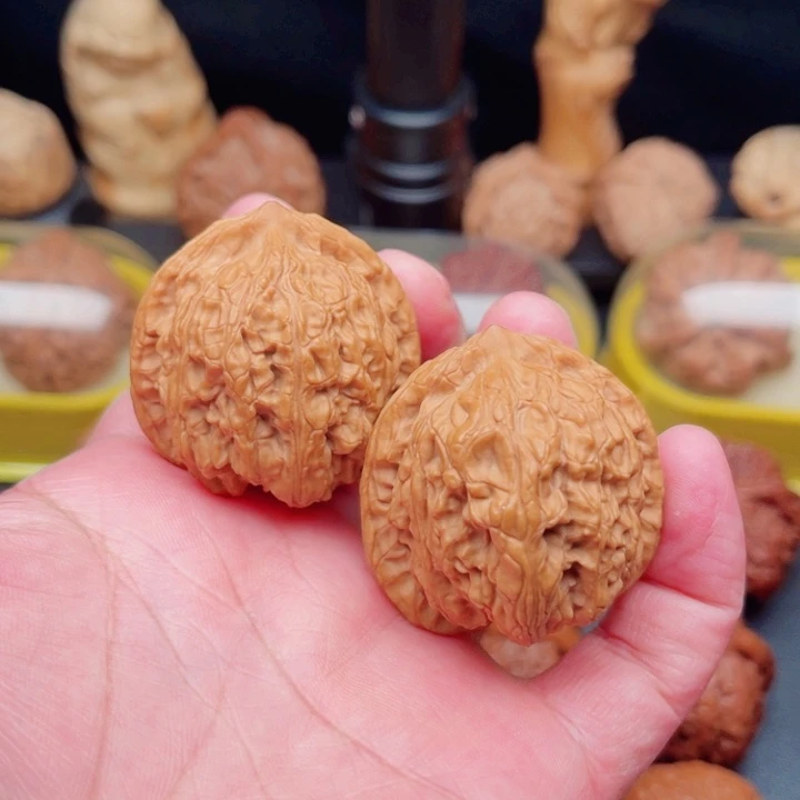 文玩核桃把件野生小众39×39×39